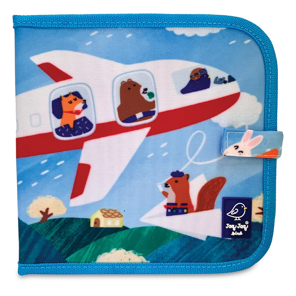 Jaq Jaq Bird Doodle It & Go Erasable Book Jaq Jaq Bird & Friends  Airplanes