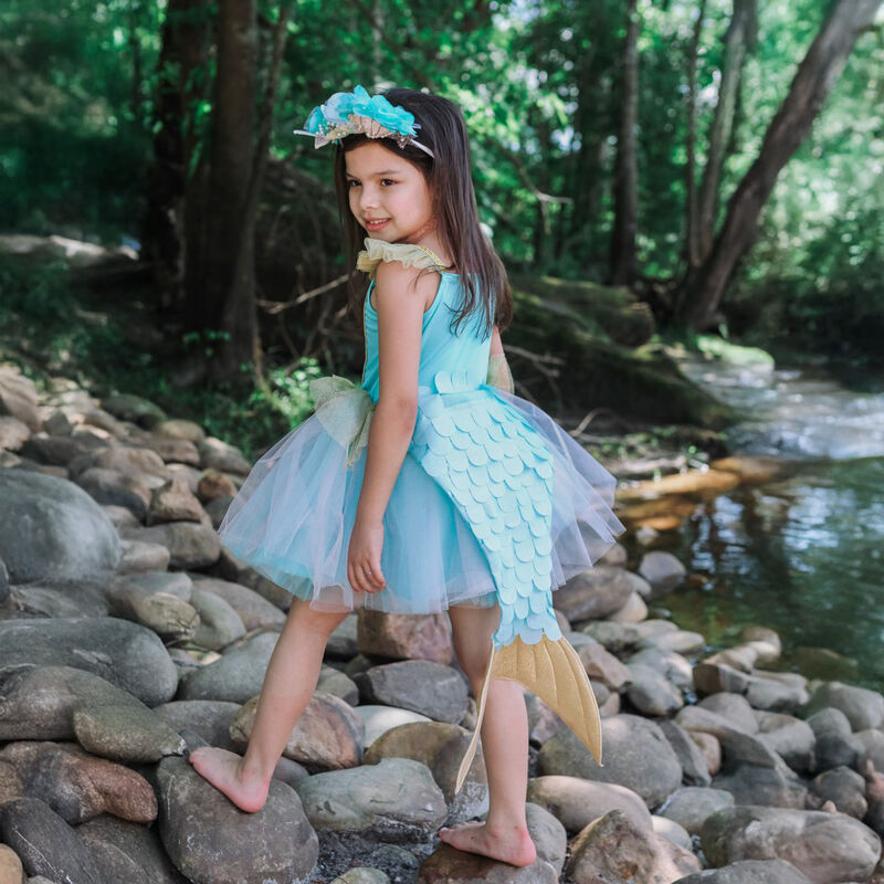 Great Pretenders Mermalicious Dress with Tail - Size 5-6
