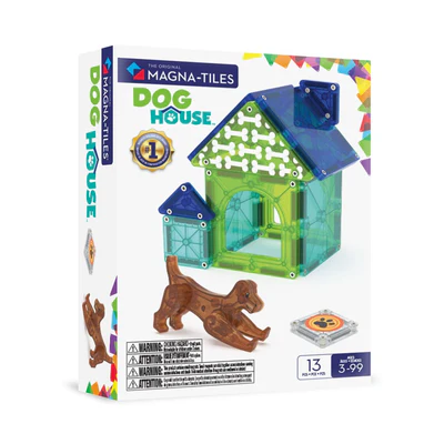 MAGNA-TILES Dog House 13 Piece