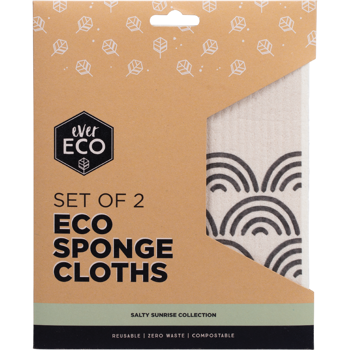 Eco Sponge Cloths Salty Sunrise