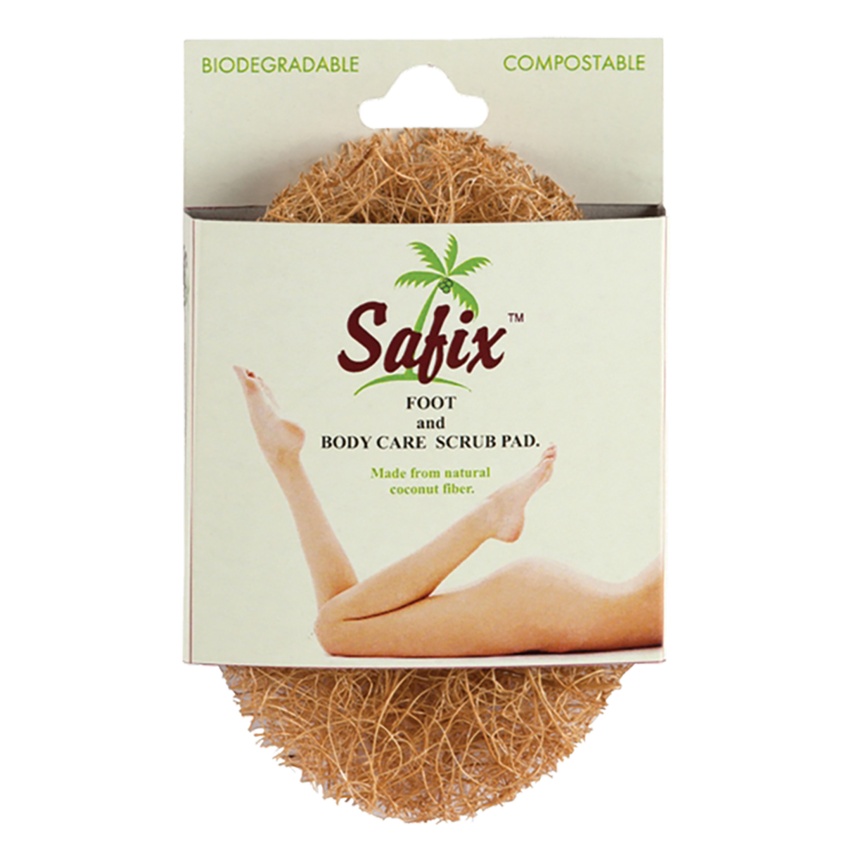 Foot & Body Scrub Pad Biodegradable & Compostable
