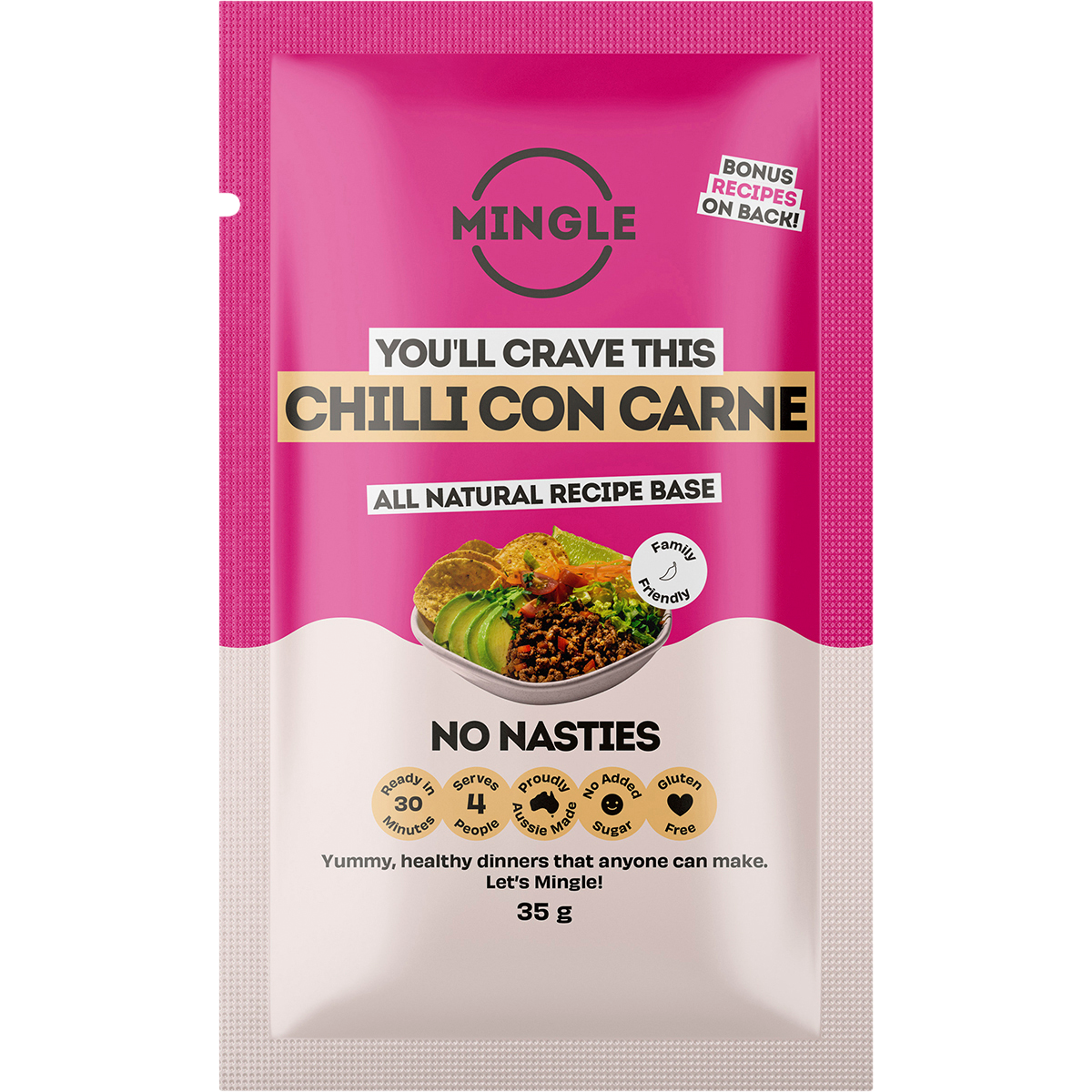 Chilli Con Carne All Natural Recipe Base 12x35g