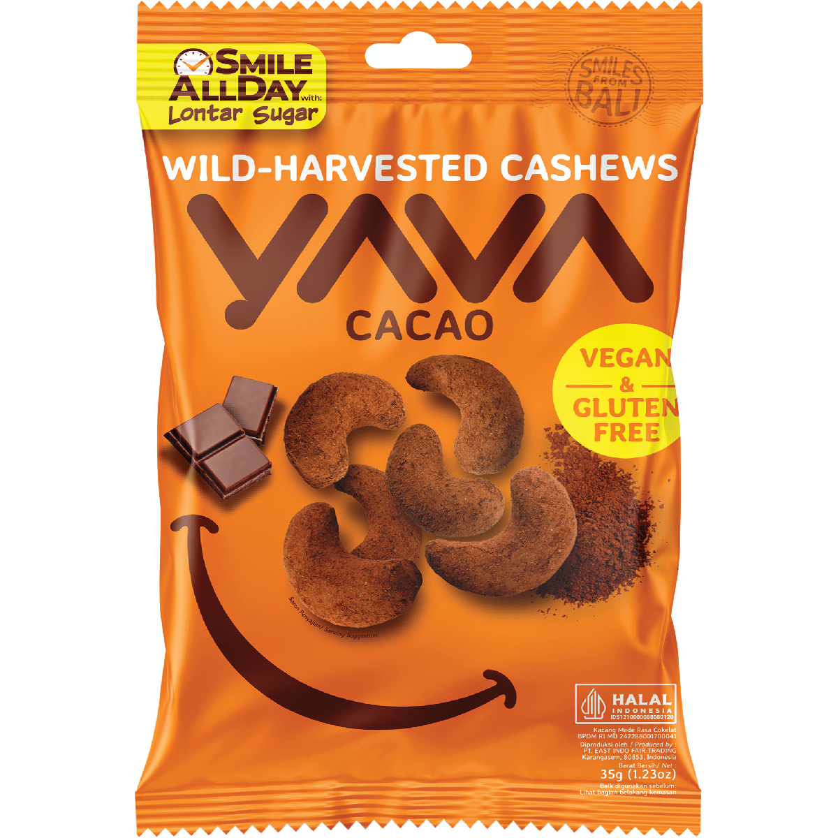 Wild-Harvested Cashews Cacao 10x35g