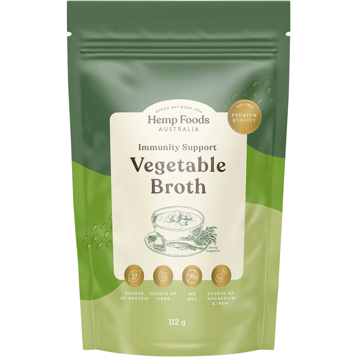 Hemp Foods Australia Vegetable Broth Immunity Support