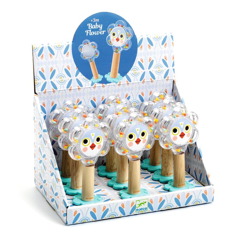 Djeco Babyflower Rattle CDU