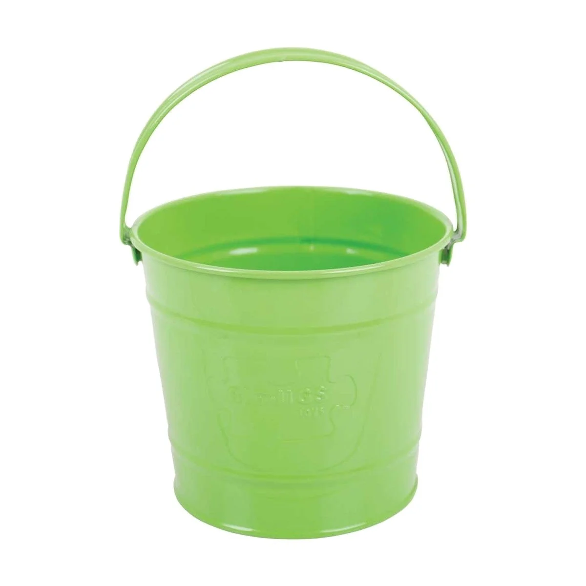 Bigjigs Toys Metal Garden Bucket for Kids Outdoor Play