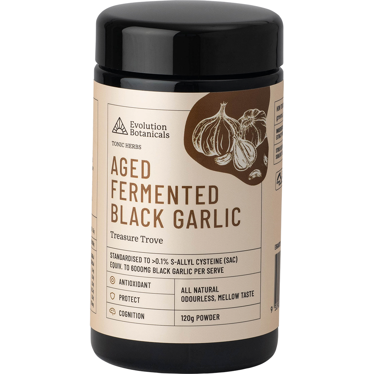 Aged Fermented Black Garlic 120g