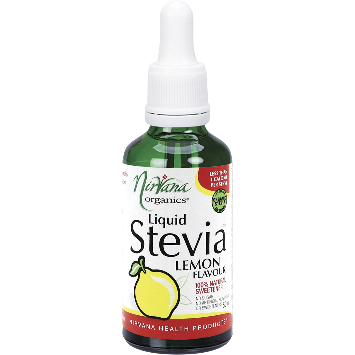 Nirvana Organics Liquid Stevia Lemon 50ml