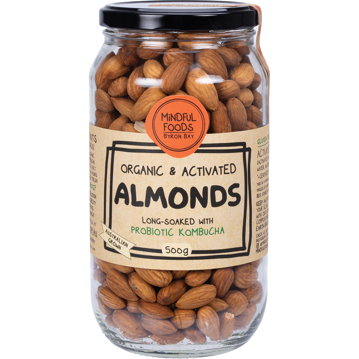 Mindful Foods Almonds Organic & Activated