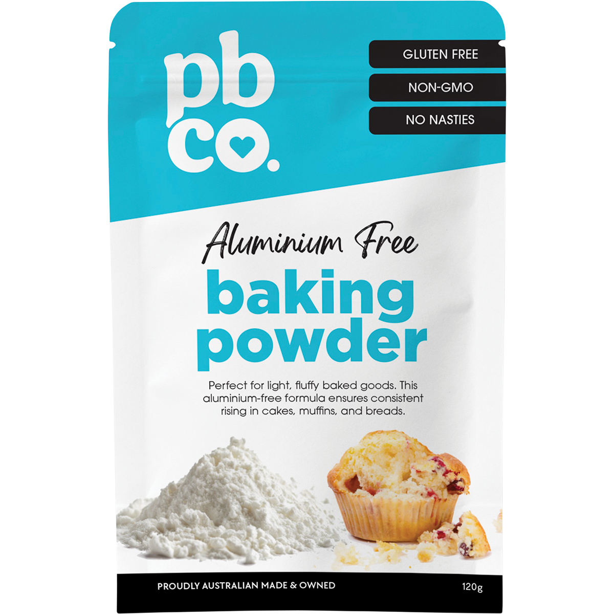 Aluminium Free Baking Powder 120g