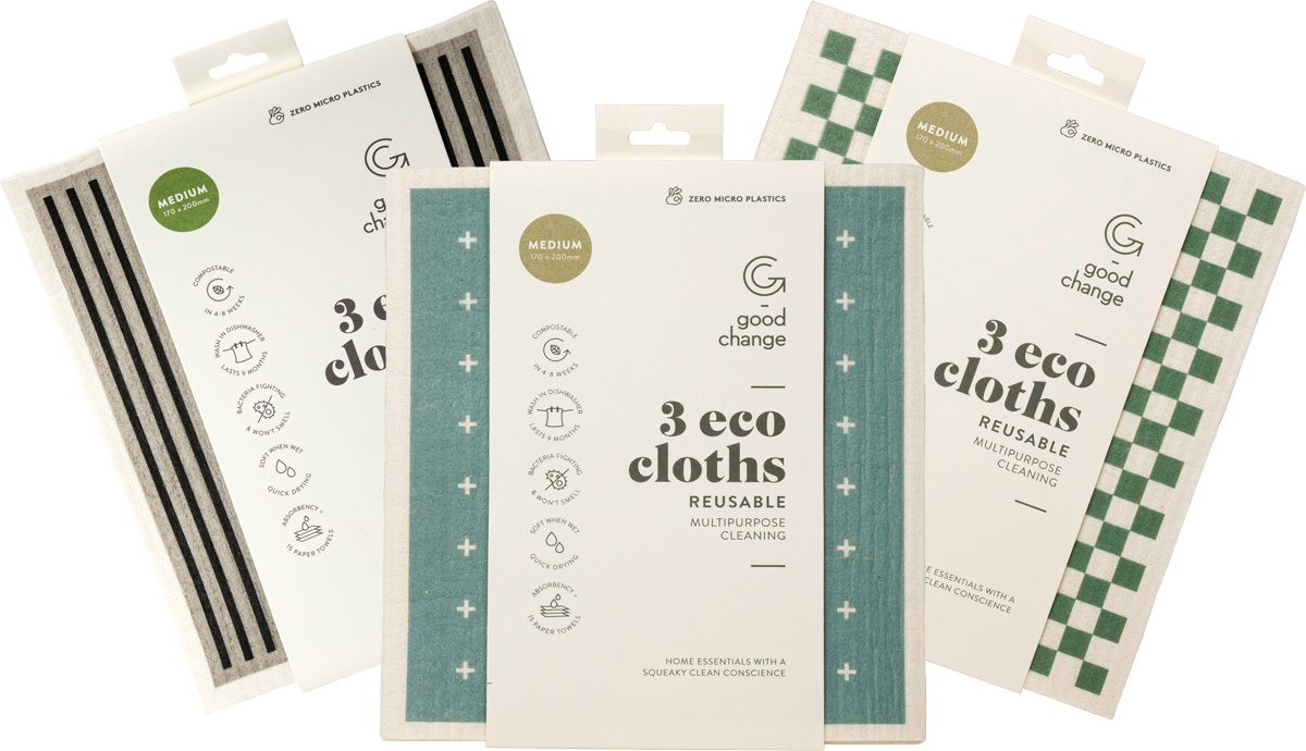 Eco Cloth Medium 3pk