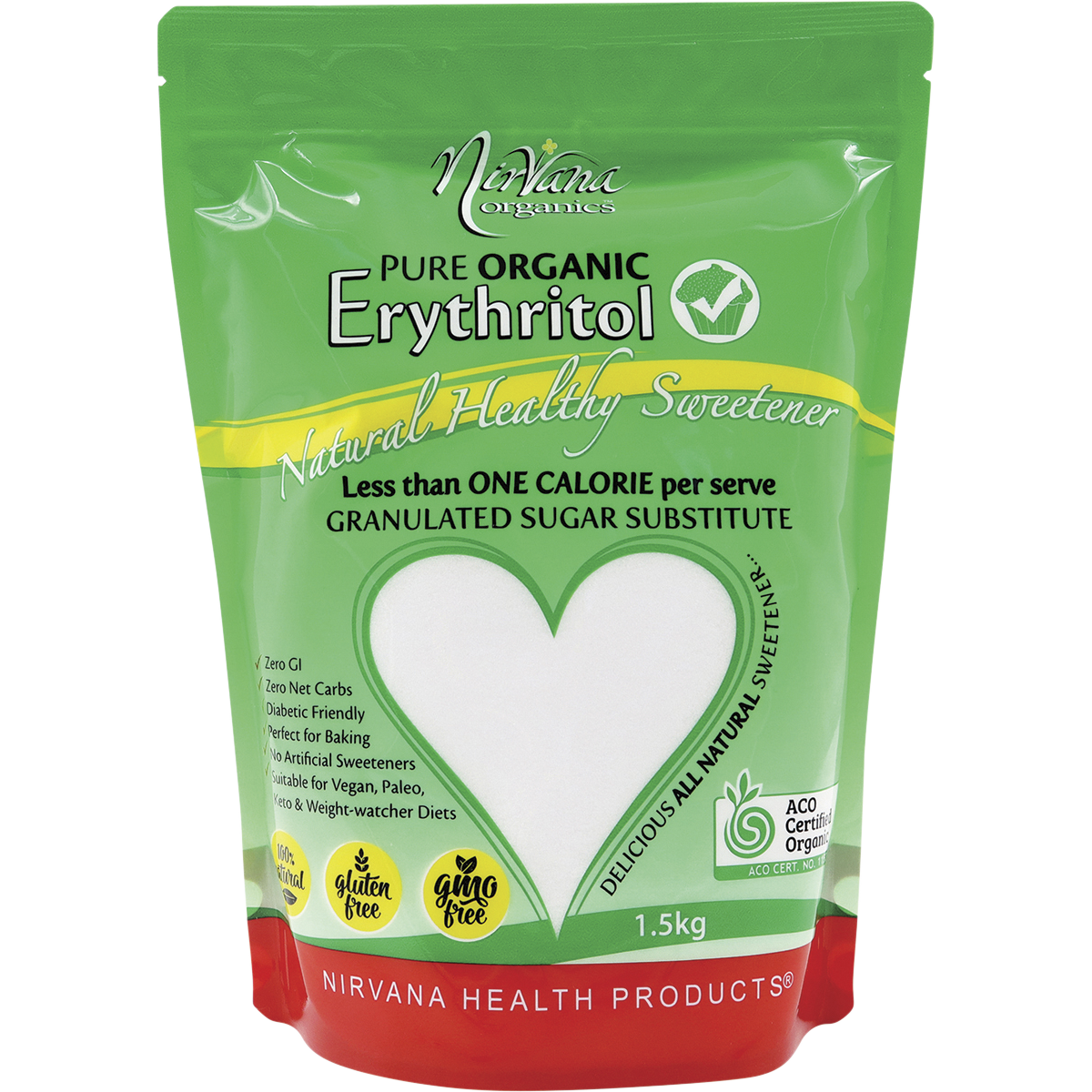 Nirvana Originals Erythritol Pure Organic