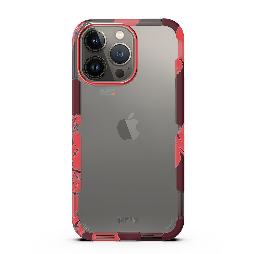 EFM Cayman Case Armour with D3O CrystalexFor iPhone 13 Pro (6.1" Pro) - Thermo Fire