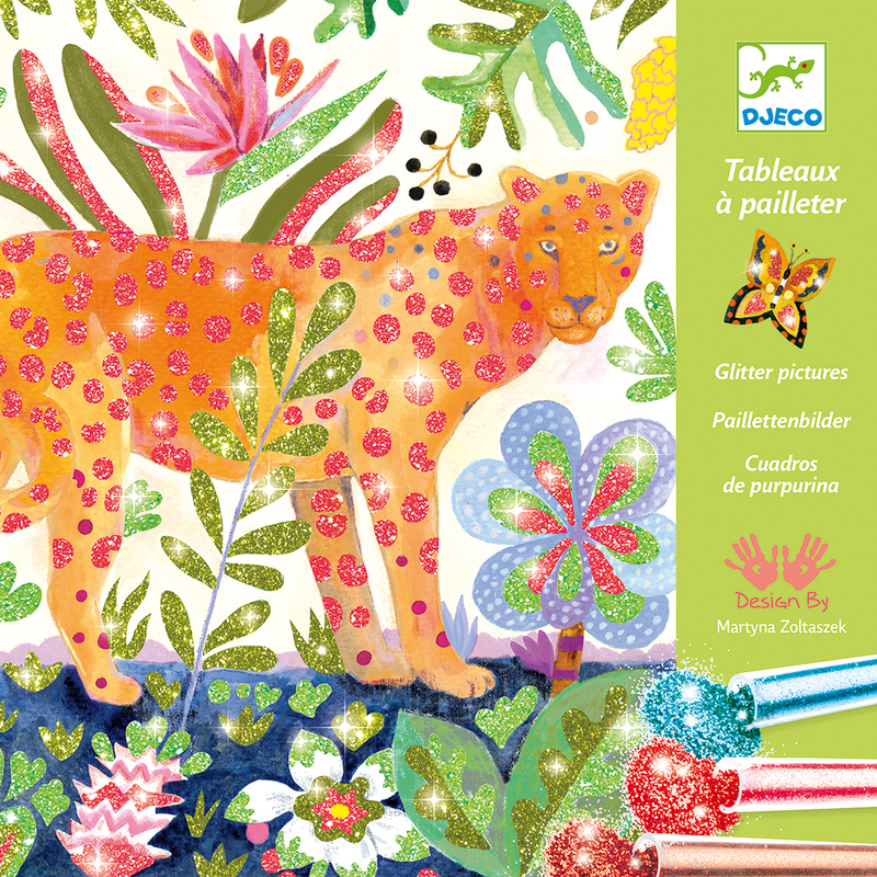 Djeco Tropico Glitter Boards