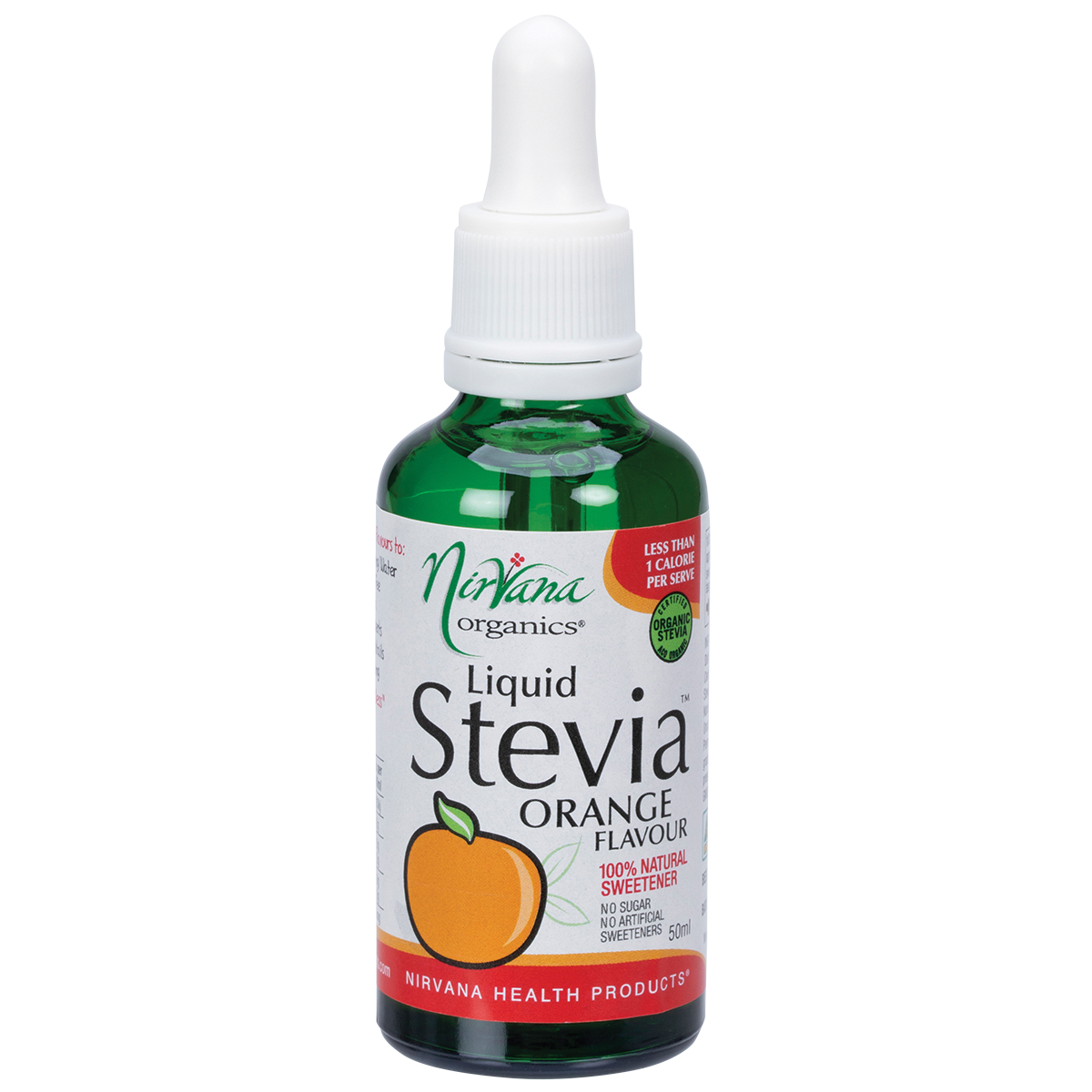 Nirvana Organics Liquid Stevia Orange 50ml