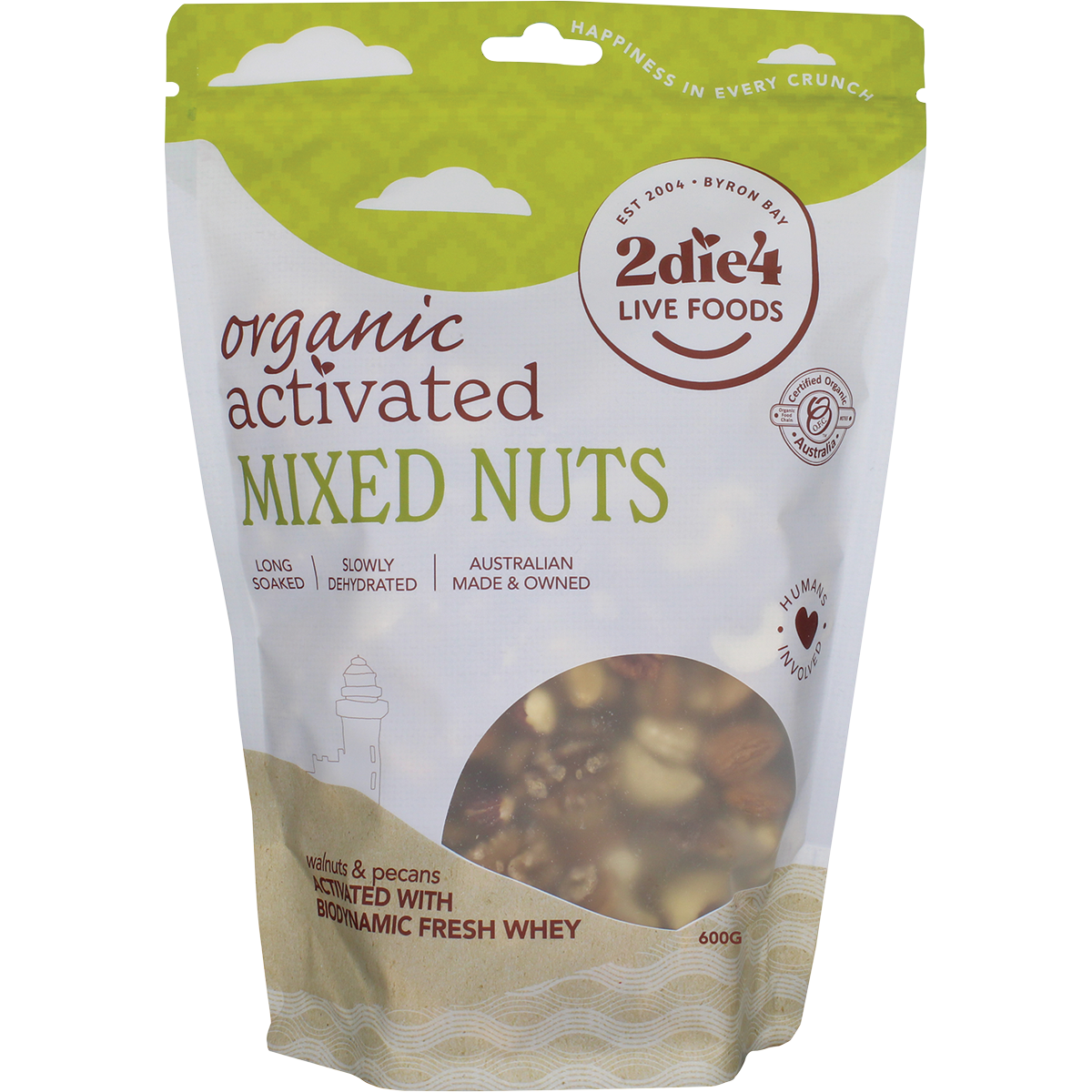 Organic Activated Mixed Nuts with Fresh Whey