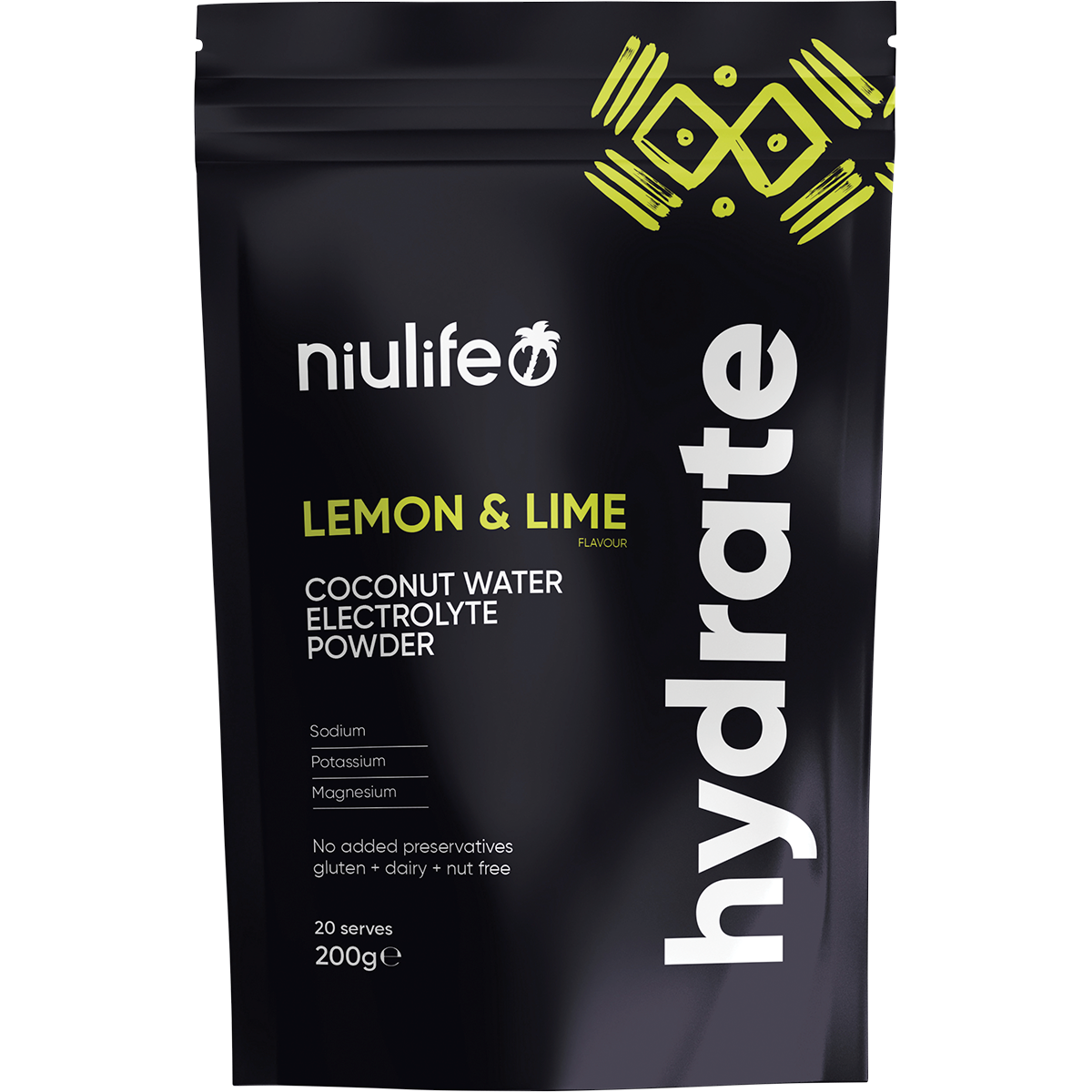 Niulife Hydrate Electrolyte Powder 200g